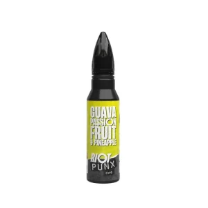 GUAVA PASSIONFRUIT & PINEAPPLE E-LIQUID PUNX BY RIOT SQUAD