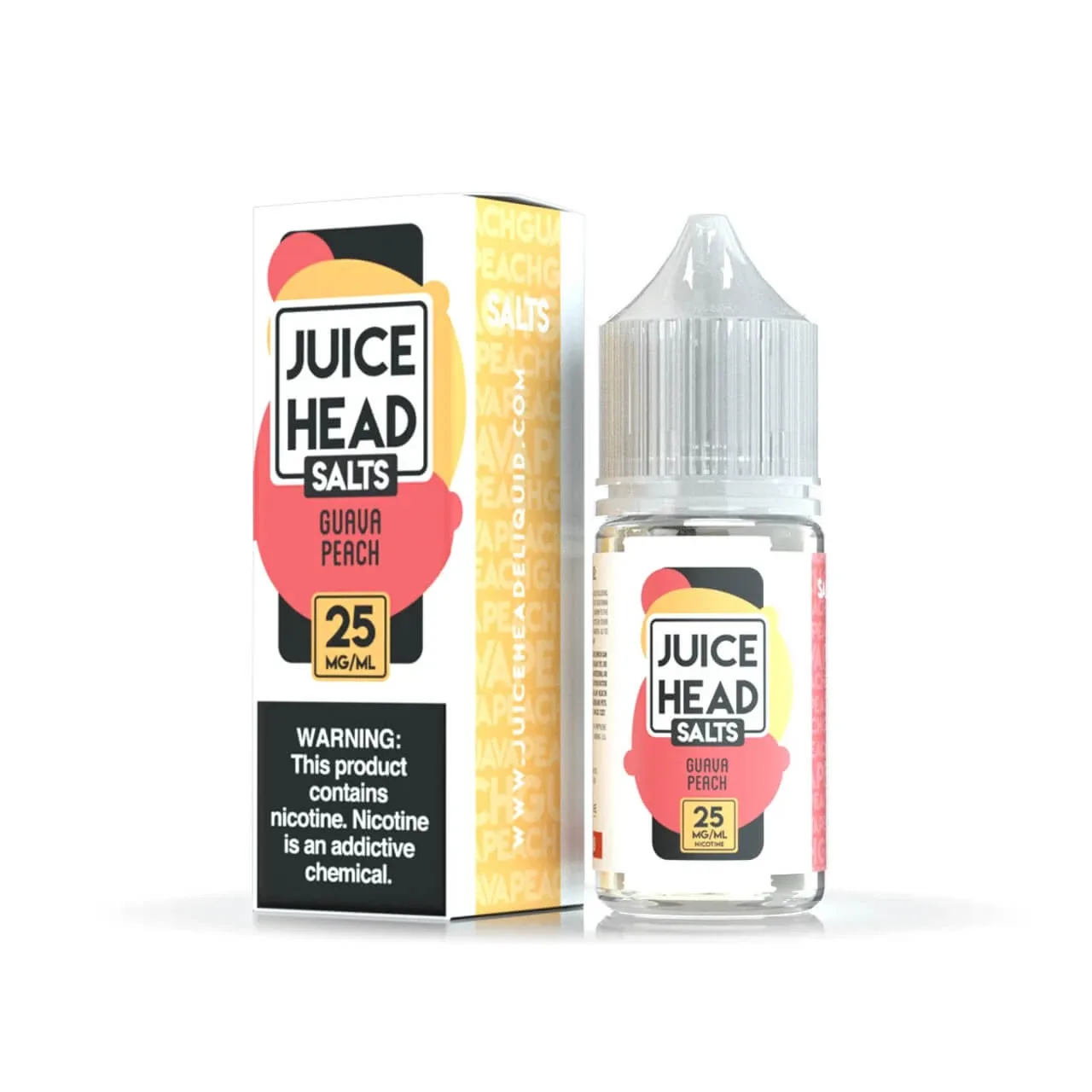 Guava Peach Salts 30ml E-Juice | Juice Head