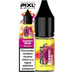 Gummy bear PIXL Nic Salts e-liquid 10ml