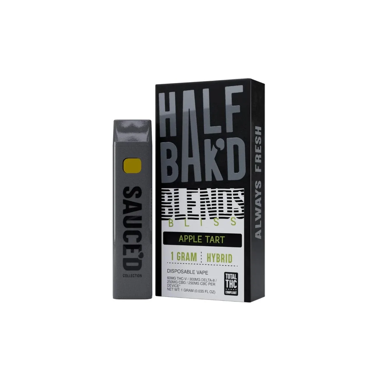 Half Bak'd Bliss Blends Disposable 1G