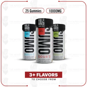 Half Bak’d SOUR’D Sumo Gummies 10,000MG