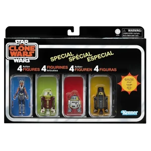 Hasbro Star Wars Vintage Escape From Order 66 Ahsoka Tano Figure Set