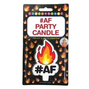 Hashtag AF Party Candle