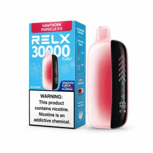 Hawthorn Popsicle Ice - RELX Nova Silkmesh 30k Disposable Vape