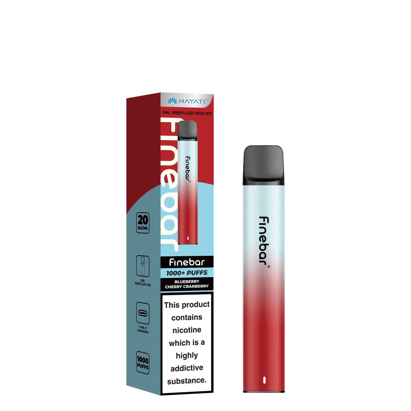 Hayati Finebar Prefilled Pod Kit - Image 2