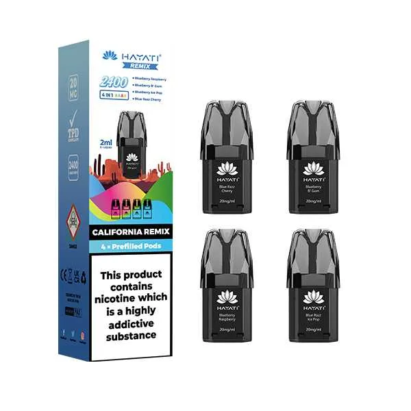 Hayati Remix 2400 Replacement Pods - Image 2