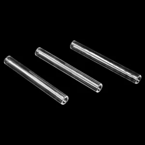 Heavy Glass Tube Snuffer Pipe 4/5 or 6"