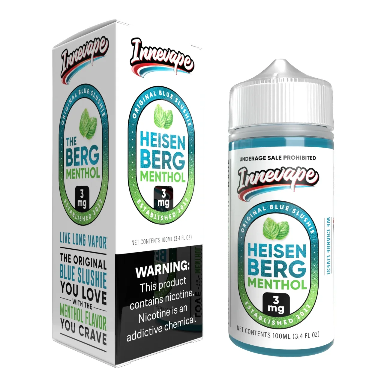 Heisenberg Menthol 100ml E-Juice | Innevape