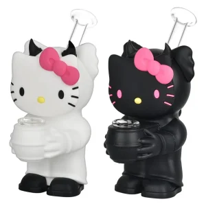 Hello Kitty Silicone Water Pipe - 5.5"
