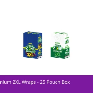 Hemp Zone Premium 2XL Wraps