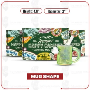 Hemper 5.5” Campfire Mug Bong
