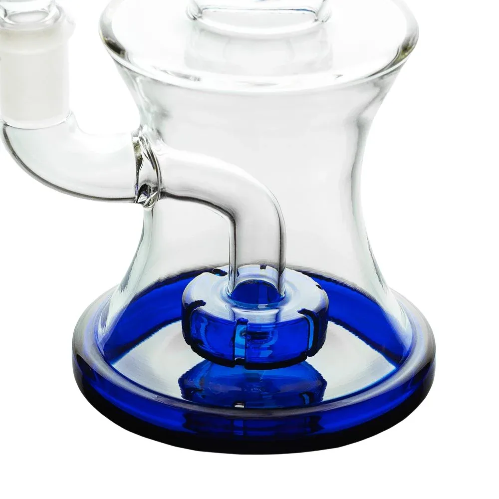 Hemper Hourglass V2 Glass Water Pipe - 7" / 14mm F - Image 2
