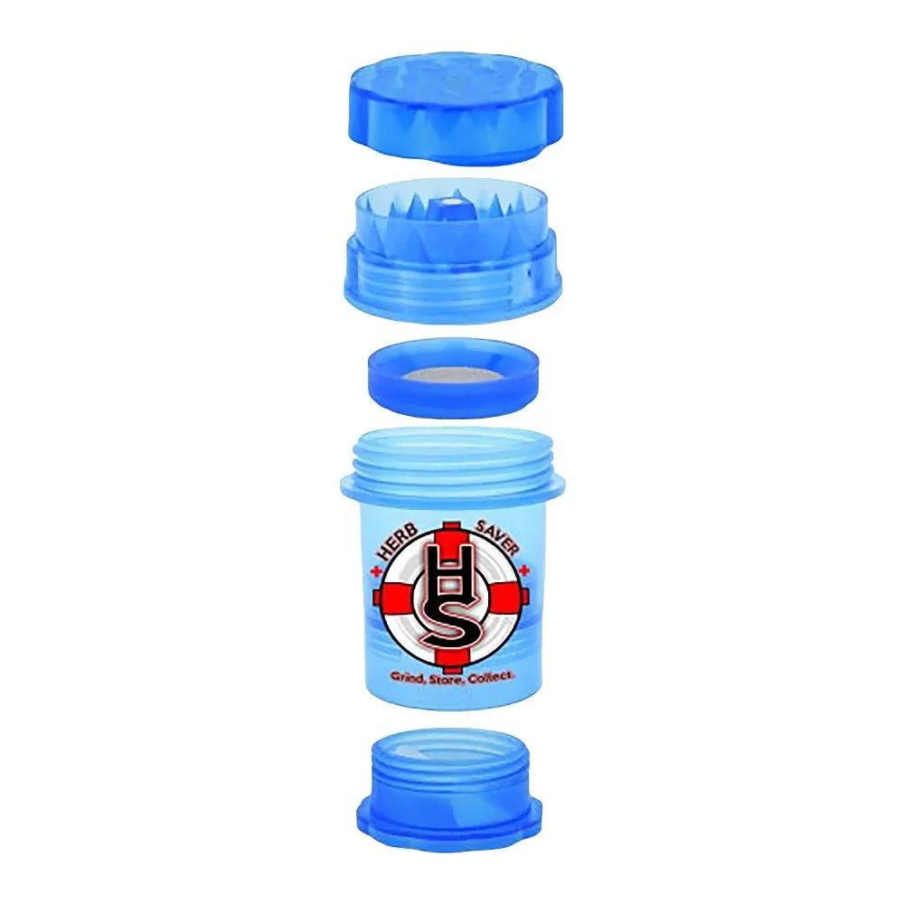HerbSaver Mini Grinder - 2.5" x 1.5" / 4pc / 12ct - Image 2