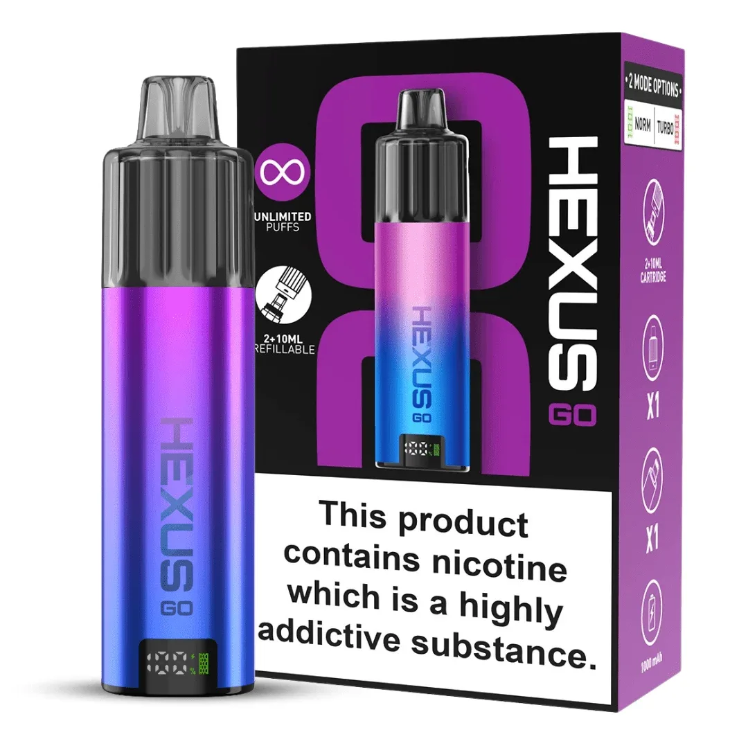 Hexus Go 12ml Refillable Pod Vape Kit - Image 2