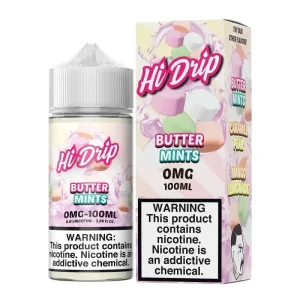 Hi-Drip Butter Mints Vape Juice 100ml - 3MG