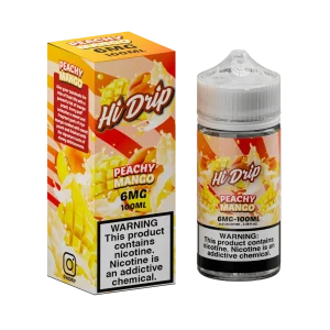 Hi-Drip Peachy Mango 100ml Vape Juice - 6MG