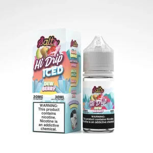 Hi-Drip Salts Iced Dew Berry 30ml Nic Salt Vape Juice - 50MG