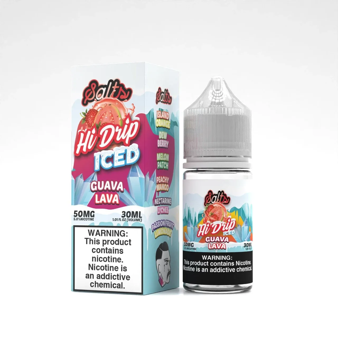Hi Drip Salts - Iced Guava Lava 30mL