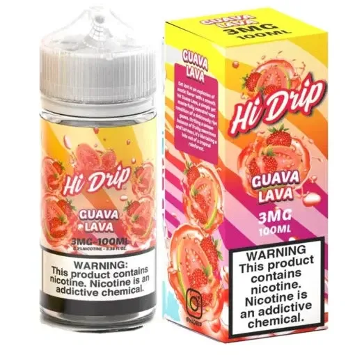 Hi Drip Series Guava Lava Vape e-Liquid 100mL