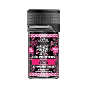 Hidden Hills Club x Diamond Boyz 10K Pointers D9 THCP Gummies 10000MG