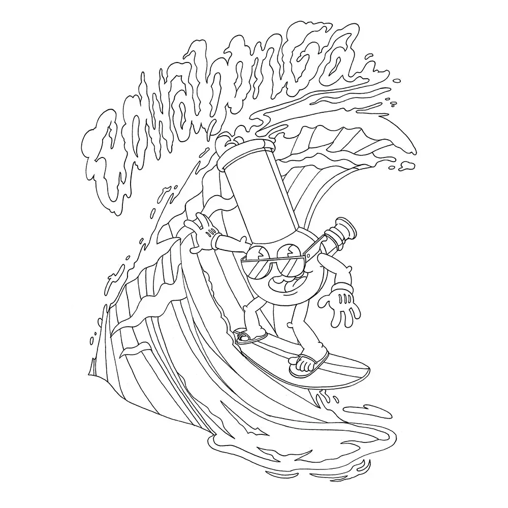 High AF Coloring Book - Image 2