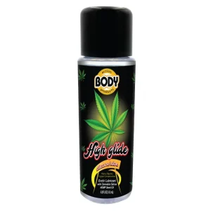 High Glide Hemp Oil Erotic full body massage gel Silicone Lubricant 4.8oz bottle