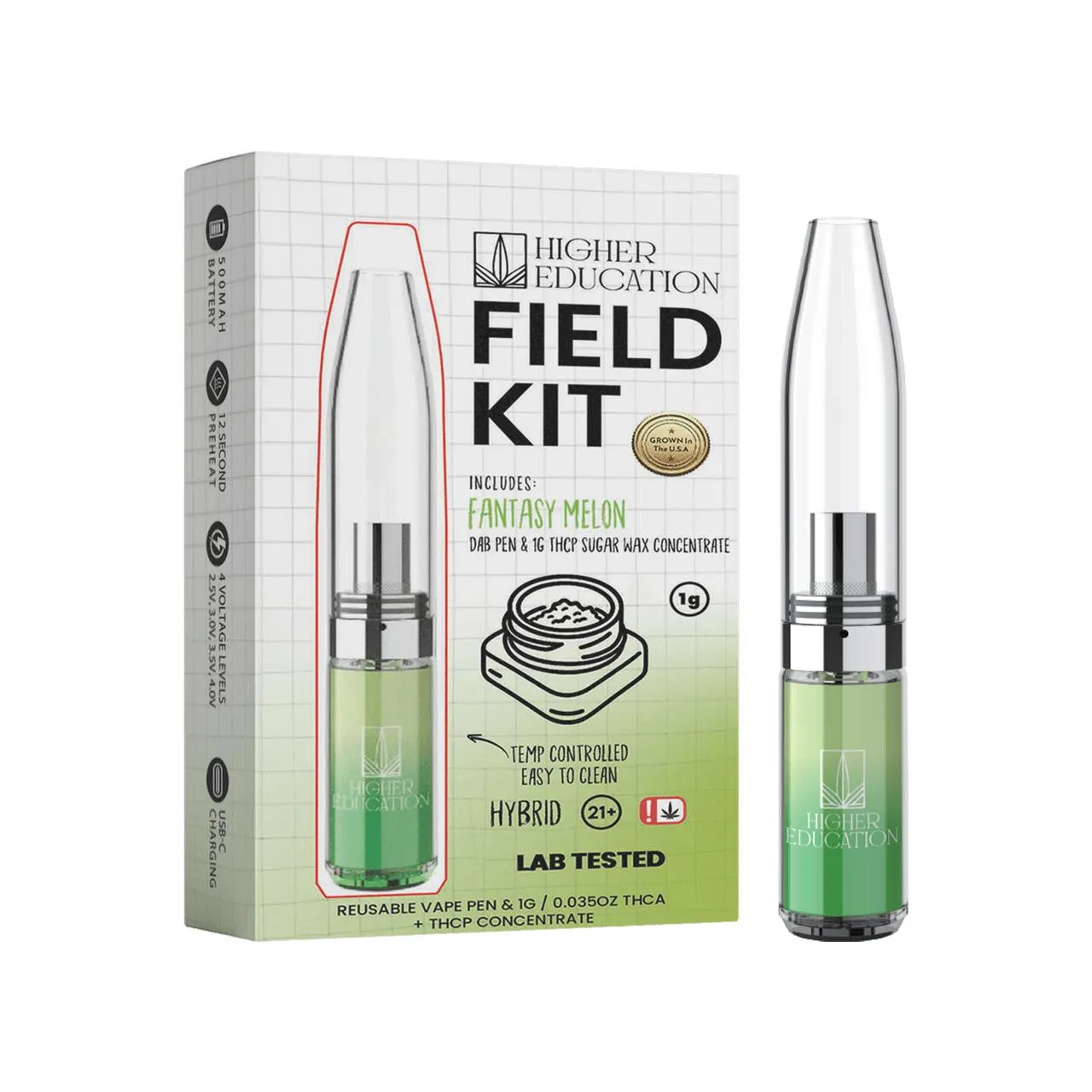 Higher Education Field Kit Vape Pen & Budder 1G