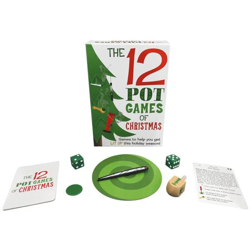 Holiday 12 Pot Games of Christmas