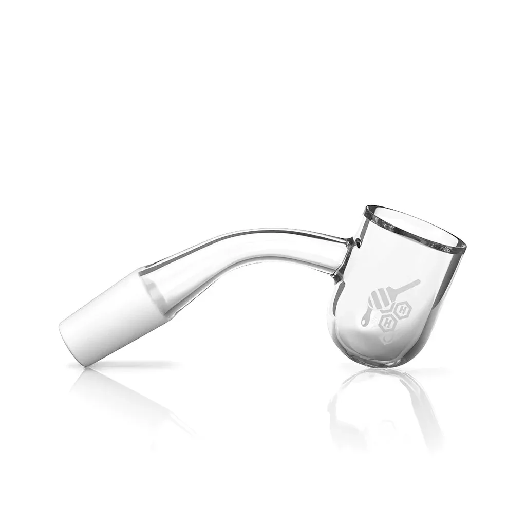 Honey Bevel Bowl Quartz Banger - 45° Degree | YL