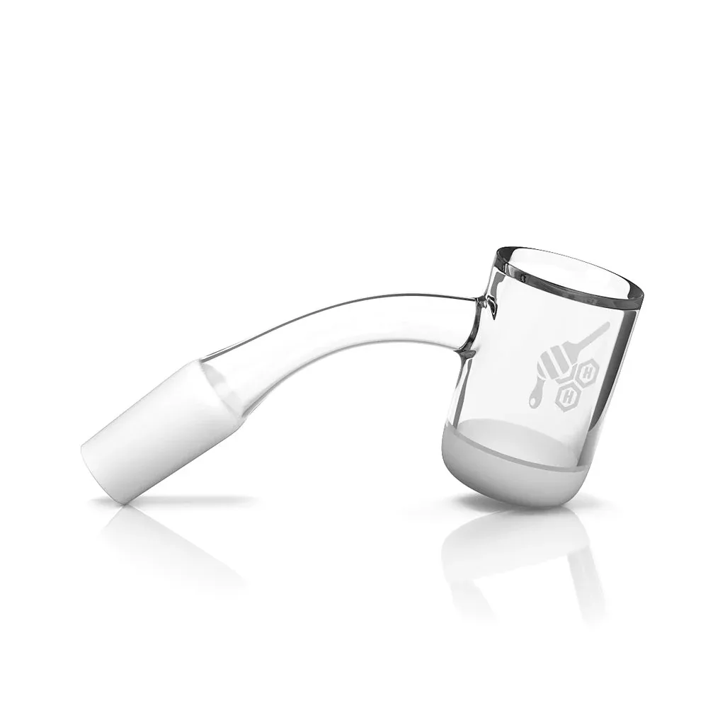 Honey & Milk Bevel Bowl Quartz Banger - 45° Degree | YL
