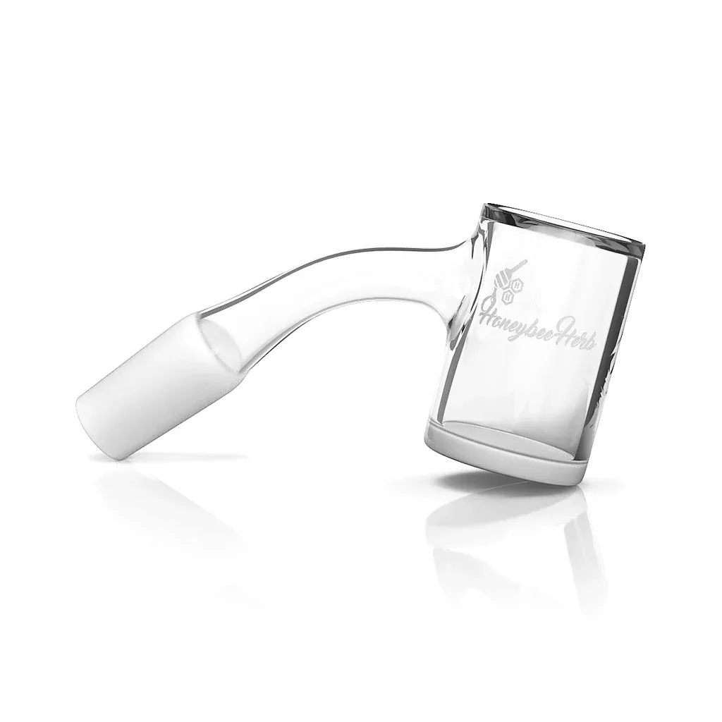 Honey & Milk Bevel Quartz Banger - 45° Degree | BL