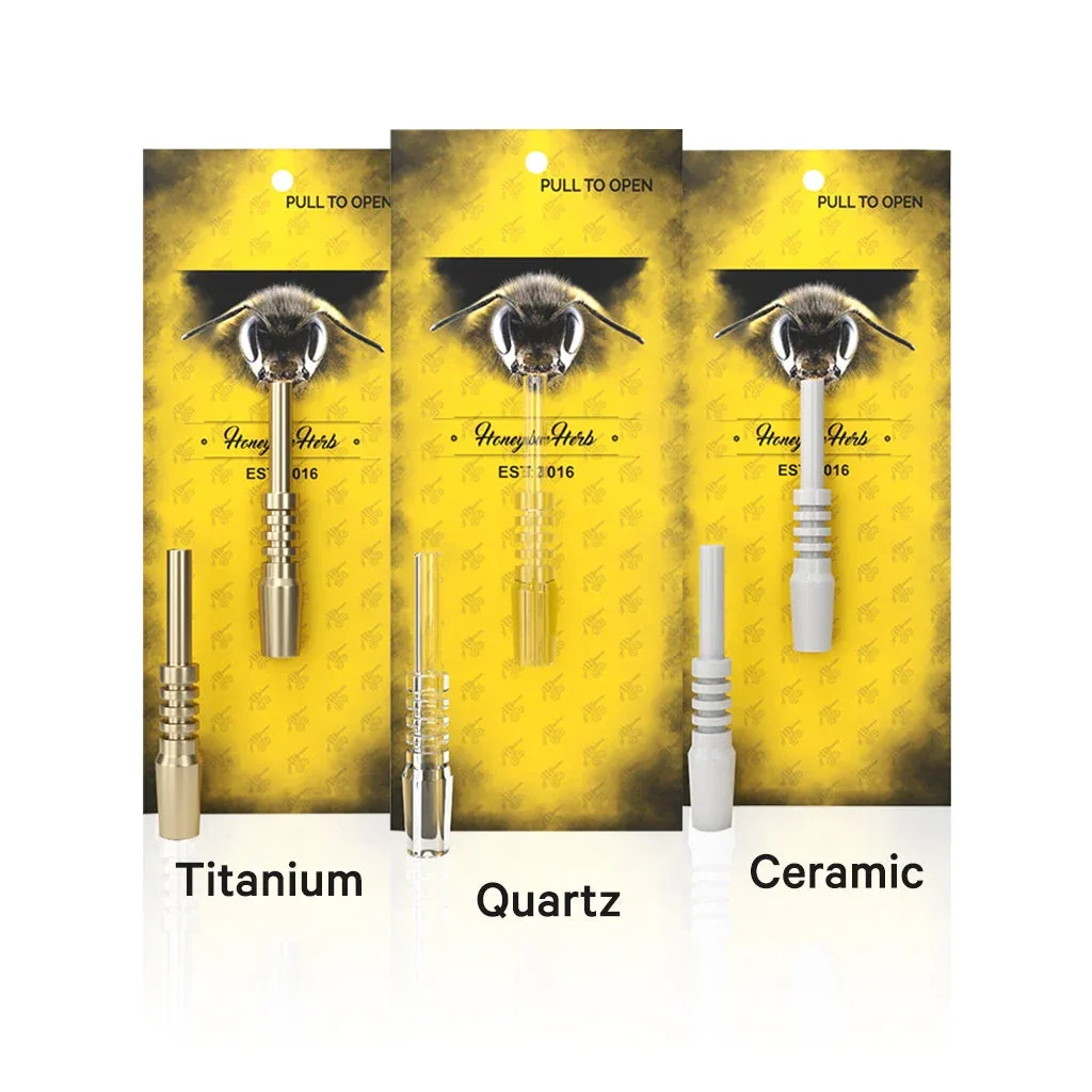 Honeybee Nector Collector Replacement Tip - Ceramic Quartz Titanium