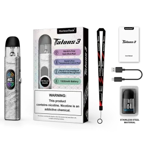 Horizon Talons 3 40W Pod Kit - Metallic Silver
