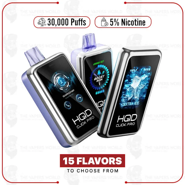HQD Cuvie Click Pro 30k Puffs Disposable Vape