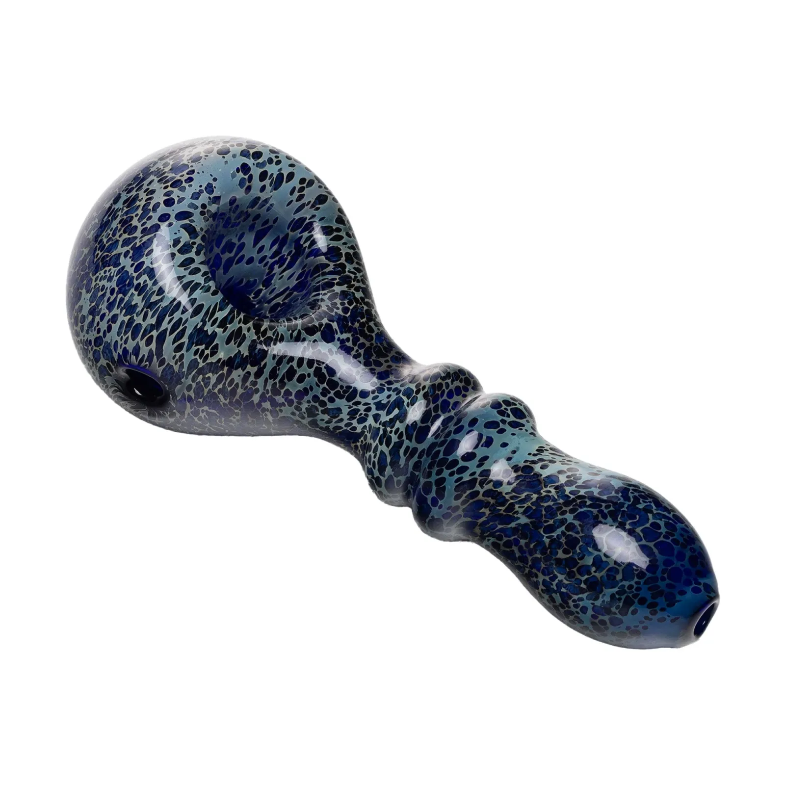 Human Grade Double Ring Spoon Pipe - Image 2
