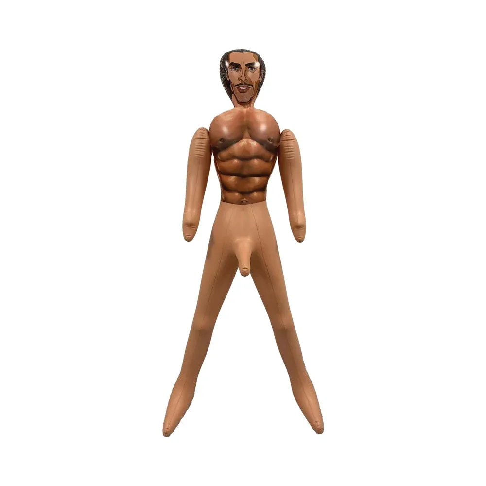 Hunky Homeboy Blow Up Doll Tan - Image 2