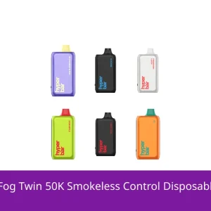Hyper Bar Zero Fog Twin 50K Disposable Smokeless Control