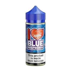 I LOVE BLUE RASPBERRY BY MAD HATTER JUICE 100ML