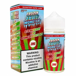 ICE Strawberry Kiwi Pomegranate - Frozen Fruit Monster - 100mL - 3mg