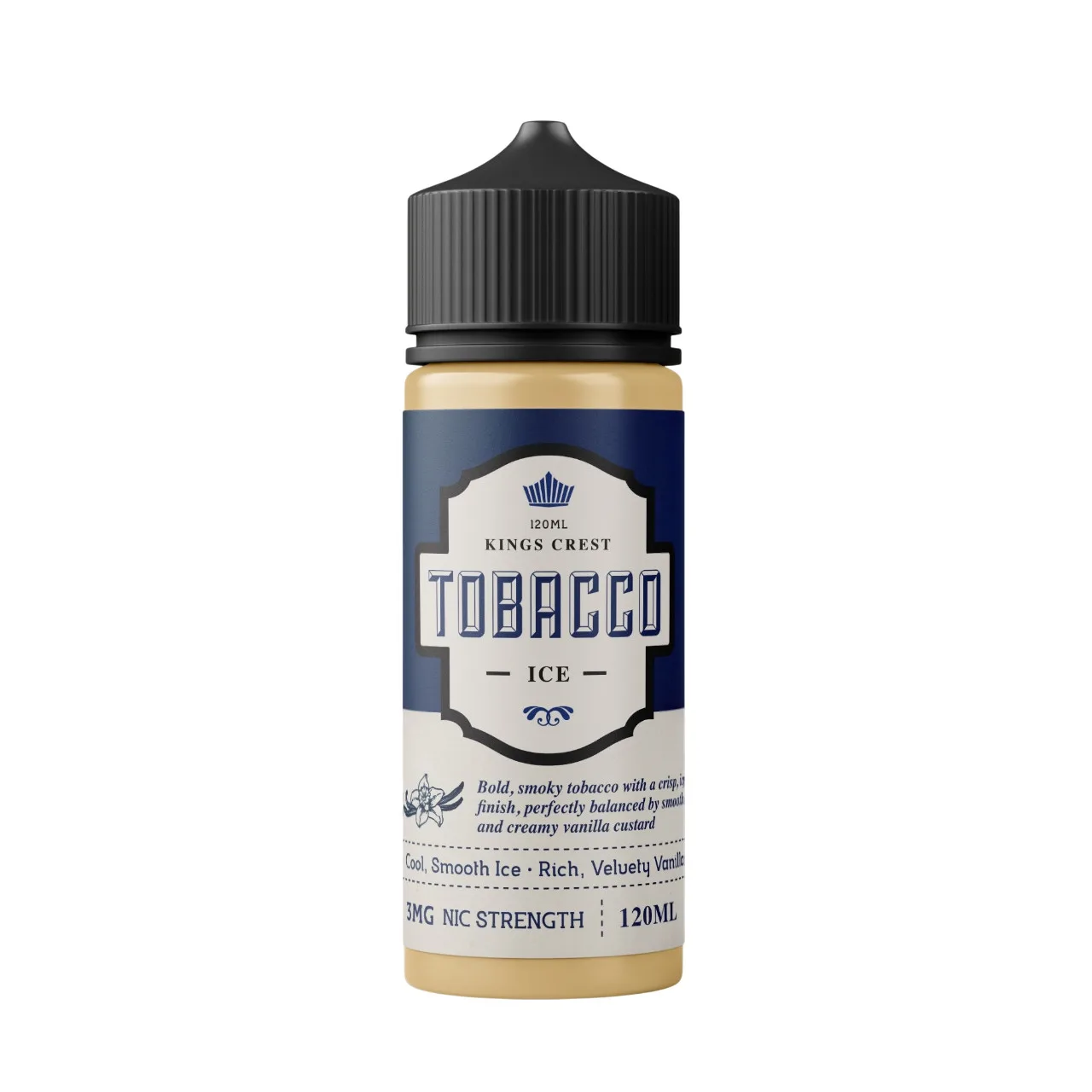 ICE Tobacco 120ml E-Juice | King's Crest