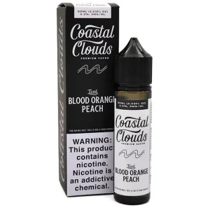 ICED Blood Orange Peach - Coastal Clouds Co. - 60mL - 3mg