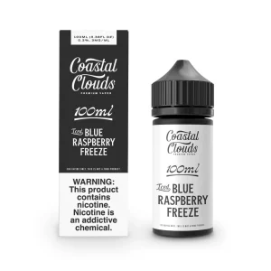 Iced Blue Raspberry Freeze 100ml E-Juice | Coastal Clouds