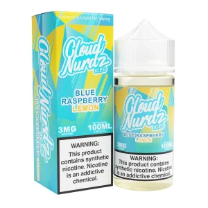 Iced Blue Raspberry Lemon 100ml Synthetic Nic Vape Juice