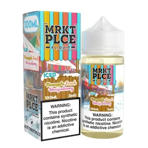 Iced Pineapple Dragonberry Peach 100ml E-Juice | MRKTPLCE