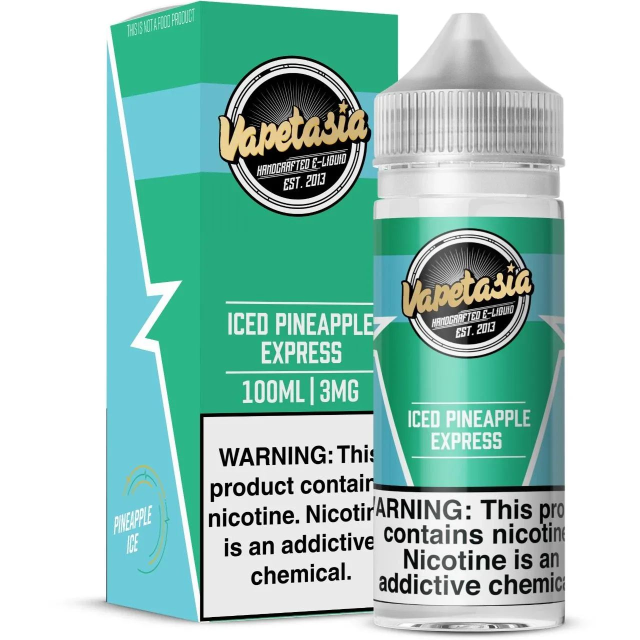 Iced Pineapple Express 100mL E-Juice | Vapetasia