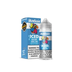 Iced Rain Bops 100ml Synthetic Nicotine E-Juice | Vapetasia