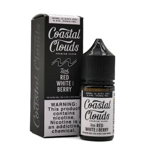 Iced Red White and Berry - 35mg - Coastal Clouds Co. - 30mL