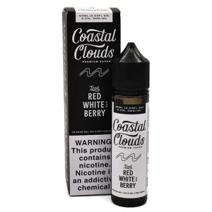 ICED Red White And Berry - Coastal Clouds Co. - 60mL - 3mg