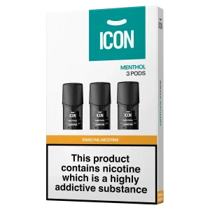 ICON Vape Menthol Pods (Pack of 3)