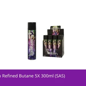 Ignitus Premium Refined Butane 5X 300ml (SAS)